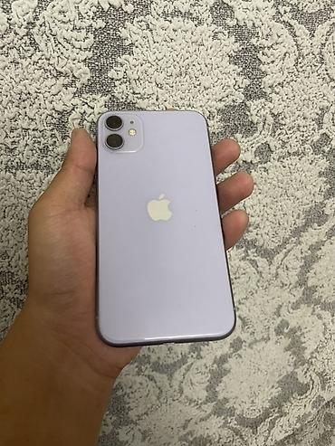 бу iphone 11: IPhone 11, фиолетовый корпус - Экран (Liquid Retina). На дисплее — 3