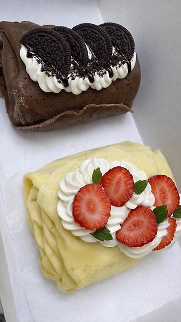 Съедобные букеты: Креп-роллы Crepe Poll Японские блинные роллы,сладкие нежные и — 14