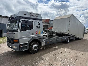 atego 1224: Эвакуатор, Mercedes-Benz, 2001 г., Сдвижная — 2