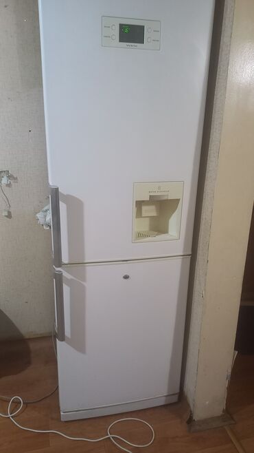 стиральная машина с верхней загрузкой: Б/у Двухкамерный цвет - Белый холодильник LG