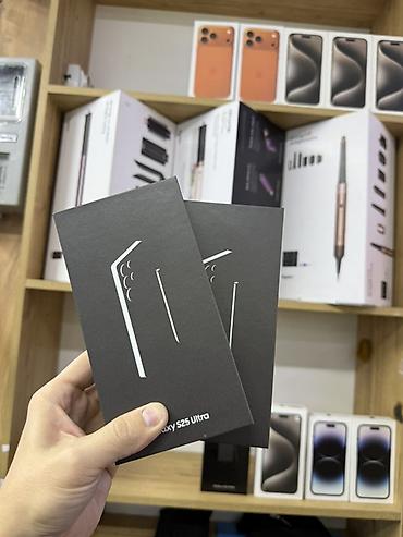 note 2: Samsung Galaxy S25 Ultra, Новый, 256 ГБ, цвет - Черный, 2 SIM — 1