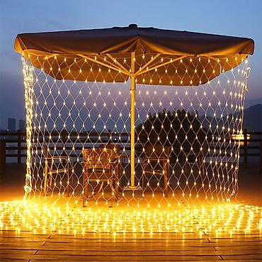 yolka: LED işıq toru – açıq hava dekorasiyası üçün - Növ: Tor şəklində LED — 2