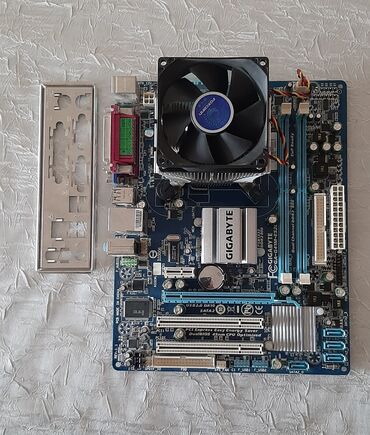 ana plata satisi: Материнская плата Gigabyte GA-G41M. , Б/у
