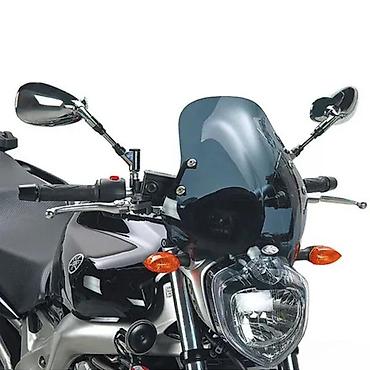 laki pecer: Univerzalni vetrobran za motocikl – sportski/touring stil - — 1