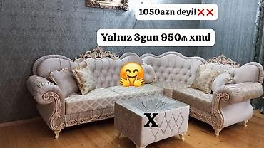 Диваны: Künc divan yeni qonaq otağı mebeli — 1