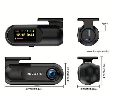 Avtoelektronika: 2K Quad HD Avtomobil DVR Kamera - 2K Quad HD video yazılışı: yüksək — 1