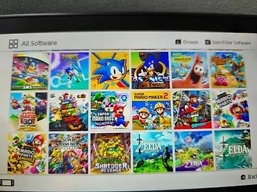 Nintendo Switch: 🎮 Nintendo Switch 32GB + 256GB microSD ✨ Perfektno stanje — pažljivo — 10