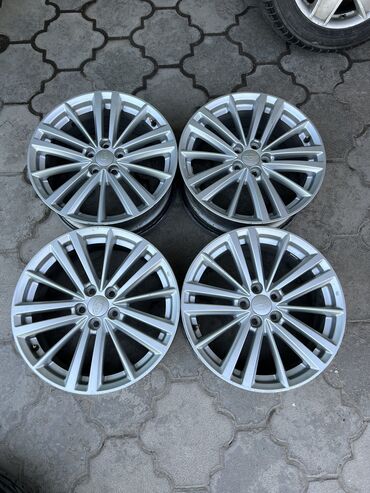 Диски: Литые Диски R 17 Subaru, Комплект, отверстий - 5, Б/у — 2