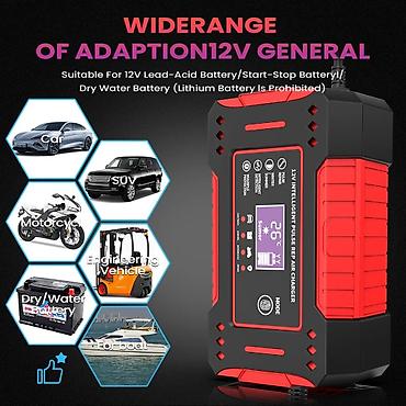 tesla charger: 12V Intelligent Pulse REP AIR Charger – ağıllı akkumulyator şarj — 2