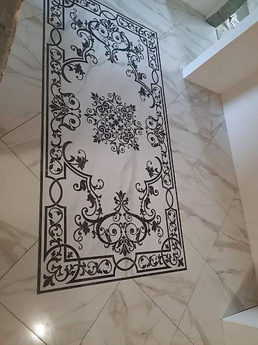 Укладка плитки: Резка плитки, Подготовка стен для укладки, Подготовка стен для грунтовки | Мозаичная плитка, Зеркальная плитка, Мраморная плитка Больше 6 лет опыта — 11