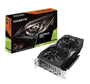 gtx 1660 super купить бишкек: Видеокарта, Б/у, Gigabyte, GeForce GTX, 6 ГБ, Для ПК