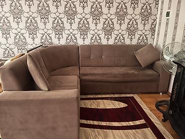 mebellerim.az bakı: Künc divan dəsti - Forma: L-şəkilli künc divanı, sağ tərəf uzun — 1