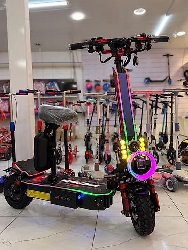 yamaha rayzr: Elektrik skuter – yüksək performanslı, oturacaqlı model — 1