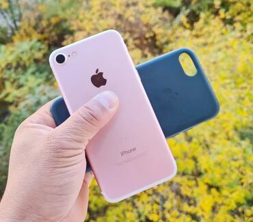 Apple iPhone: IPhone 7, Б/у, 32 ГБ, Rose Gold, Наушники, Зарядное устройство, Защитное стекло, 100 % at lalafo.kg — 5 Apple iPhone: IPhone 7, Б/у, 32 ГБ, Rose Gold, Наушники, Зарядное устройство, Защитное стекло, 100 % — 5