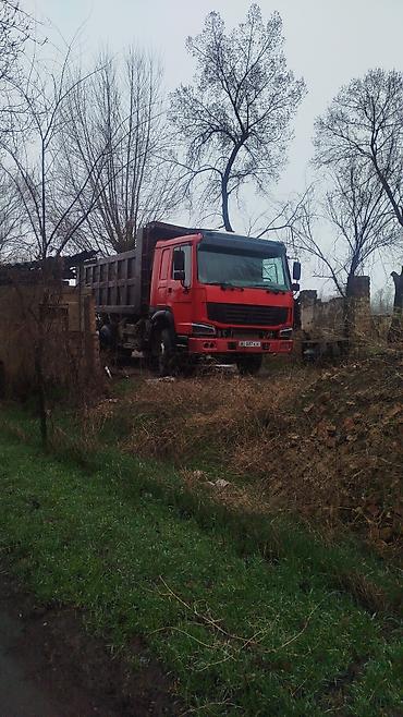 авто миксер бетона купить: Самосвал 6x4, красная кабина, стальной кузов повышенного объёма — 2