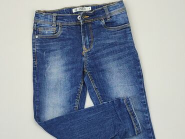 jeansy pozna��: Spodnie jeansowe, 5 lat, stan - Dobry