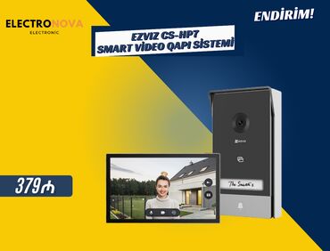 Masaüstü kompüterlər və iş stansiyaları: 📌 EZVIZ CS-HP7-R105-1W2TFC (3MP) Smart Video Qapı Sistemi 🏠🔒 Evinizin