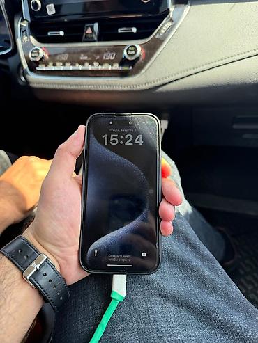 15 pro 256: IPhone 15 Pro, 1 TB, Qara, Zəmanət — 5