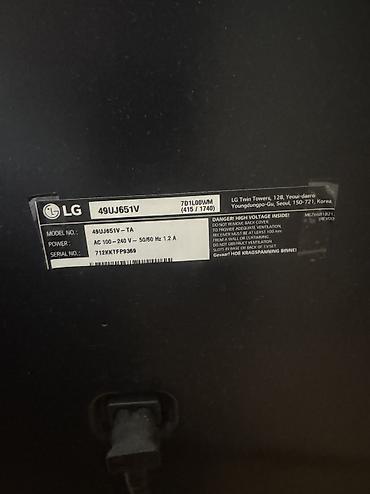 Televizorlar: Lg tv 49uj ( 49 ekrandı ) Ekranda ləkə var şəkillərdə hərşey aydın — 3