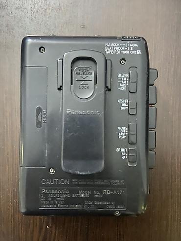 Maqnitofonlar: Panasonic RQ-A171 – portativ stereo radio-kasseta pleyer və səs yazıcı — 2