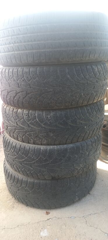 Шины: Шины 225 / 60 / R 18, Всесезонная, Б/у, Комплект, Корея, Hankook