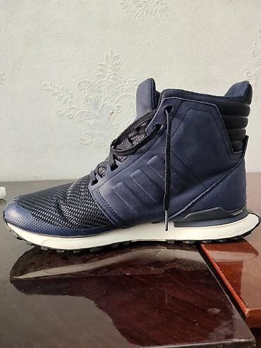 ботин: Мужские ботинки, 42, Adidas Originals, Б/у, цвет - Синий, Самовывоз — 2