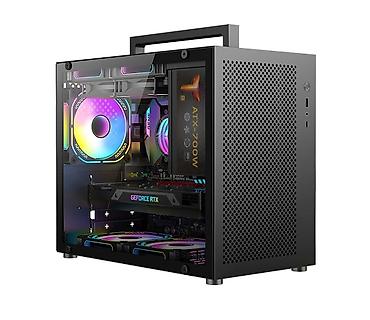 Корпусы ПК: Корпус ПК, Новый, Micro-ATX, цвет - Черный — 13