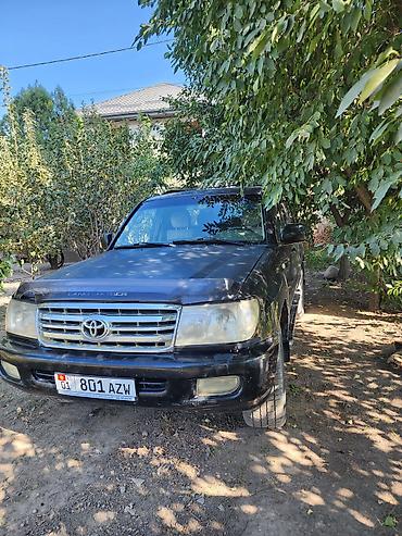 на ленд крузер 100: Toyota Land Cruiser: 2000 г., 8 л, Автомат, Бензин, Внедорожник — 1