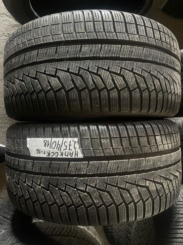 трактыр 40: Шины 275 / 40 / R 18, Зима, Б/у, Пара, Легковые, Корея, Hankook