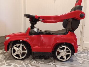 Ostale dečije stvari: REZZ Decija guralica, auto guralica za decu Mercedes AMG kao NOVA u — 3