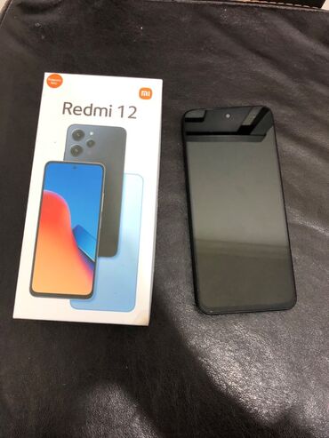 telefon almaq: Xiaomi Redmi 12 5G, 128 GB, rəng - Qara, 
 Sensor, Barmaq izi, Simsiz şarj