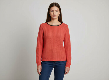 sweterek w serduszka pepco: Women`s sweater, size S