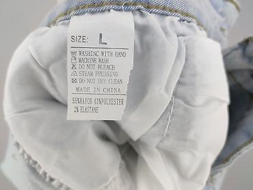 moda jeansy: Jeansy damskie, rozmiar L — 4