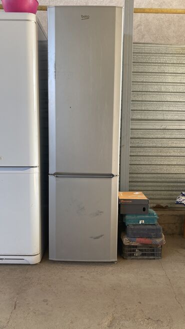 холодильник серый: Холодильник Beko, Б/у, Двухкамерный, No frost, 60 * 180 * 60