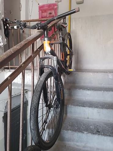 navigator velosiped: Dağ/şosse üçün universal velosiped - Gəvən rəngli qara–narıncı — 1