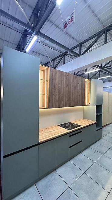 silver kitchen: Кухонный гарнитур, Новый, Дерево — 3