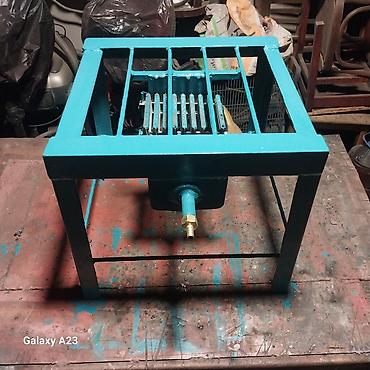 pec satışı: Sənaye tipli qaz plitəsi/ocaq stendi - Material: tam metall — 2