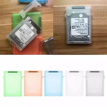 ssd 2: Пластиковый кейс для хранения жестких дисков HDD, SSD, SATA, 2,5 дюйма — 2