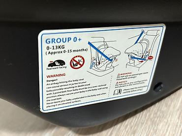 yun corab: Uşaq avtomobil oturacağı – Group 0+ (0–13 kq, təxminən 0–15 ay) - — 4