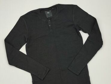czarna bluzka z perełkami: Bluzy House, S (EU 36), stan - Bardzo dobry