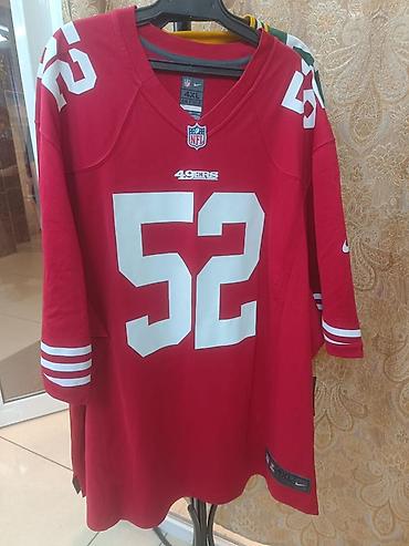 красный цвет: Мужская футболка, 4XL, Nike, Новый, цвет - Красный, Самовывоз — 1