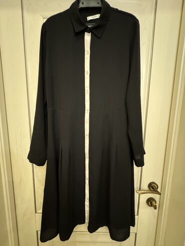 платье черный: Күнүмдүк көйнөк, Күз-жаз, Орто модель, M (EU 38)