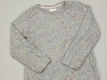 oversize bluzka: Bluzka, 5-6 lat, 110-116 cm, stan - Dobry