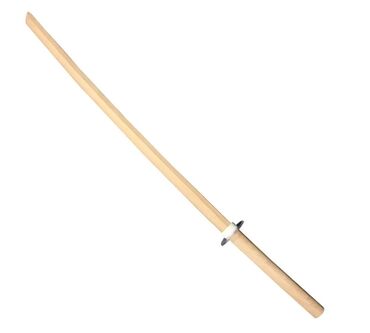 сувенирный меч: Макет самурайского меча (боккен), катана. 102 см, из ясеня. Цуба в