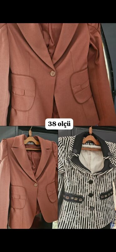 jaketlər instagram: Məhsul təsviri: - Qadın üçün iki ədəd jaket dəsti. - Ölçü: 38