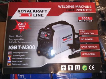 aparati za brijanje: Aparat za zavarivanje, varenje, - inverter - Royal Kraft 300A