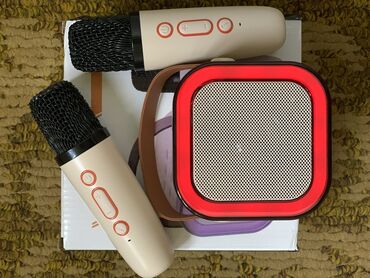 акустические системы тайвань с микрофоном: Колонка с микрофонами Работает безперерывно 4 часа Совсем новый и не
