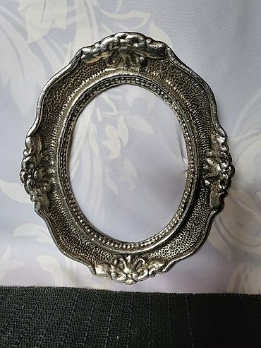 Slike i ramovi: Metalni stari ram bez ostecenja. Stari ram metalni bez — 1