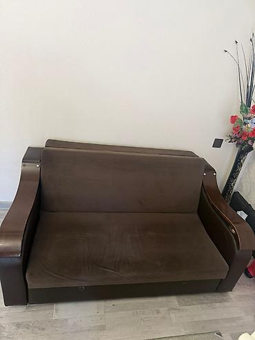 divan alemi: Amerikanka mini divan satılır,bazalidi və açılır yataq olur,defekti — 1