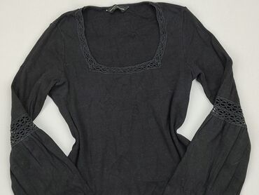 bluzki czarne damskie długi rekaw: Bluzka Damska, Dorothy Perkins, L, stan - Dobry
